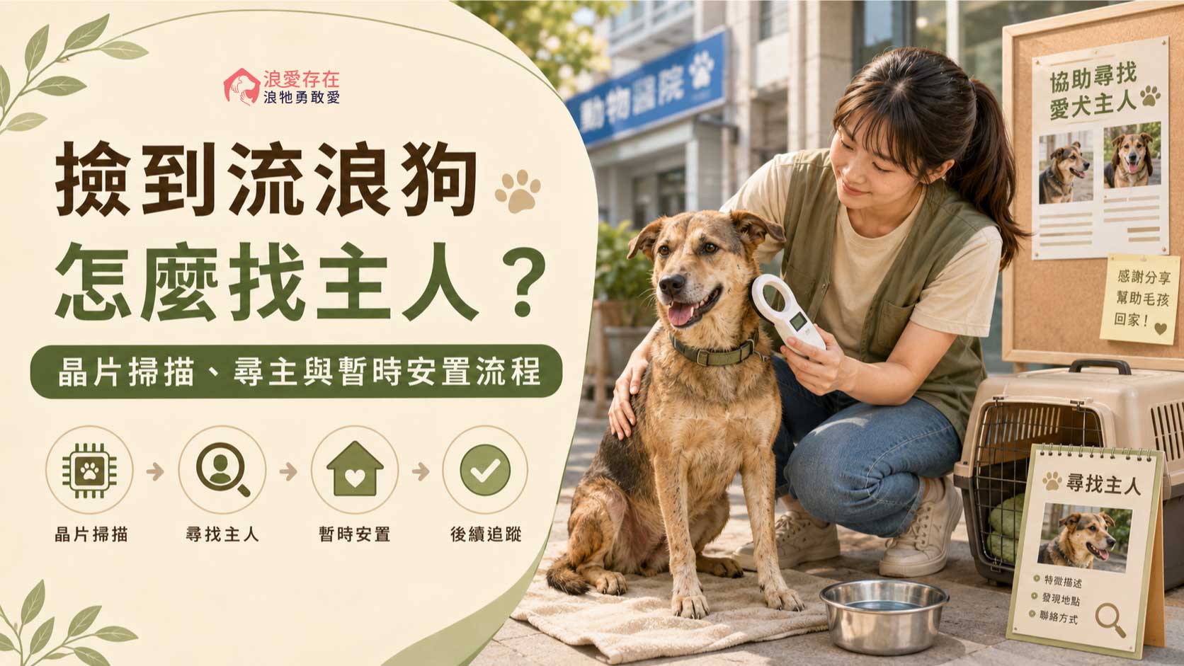 撿到流浪狗怎麽找主人